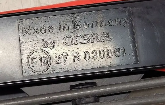 BMW 3 E90 E91 Emergency warning sign 27R030001