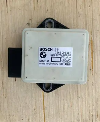 BMW 5 E60 E61 ESP acceleration yaw rate sensor 0265005681