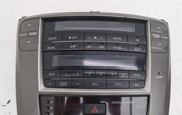 Lexus IS 220D-250-350 Climate control unit 758950