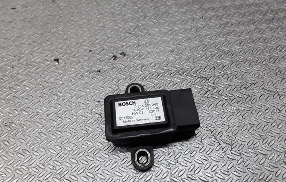 BMW 5 E39 ESP acceleration yaw rate sensor 0265005248