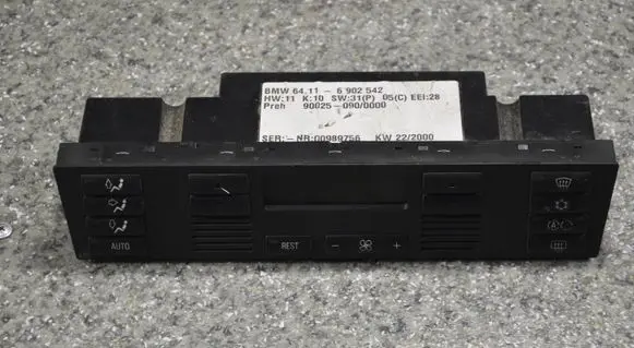 BMW 5 E39 Climate control unit 900250900000 00989756 6902542