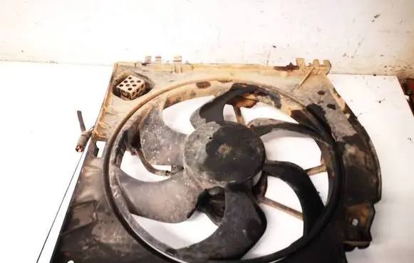 Renault Modus Radiator cooling fan shroud 8200525991