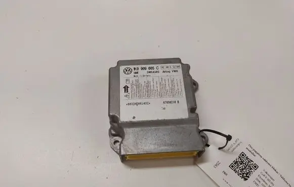 Volkswagen Golf V Airbag control unit/module 1K0909605C 5WK43413