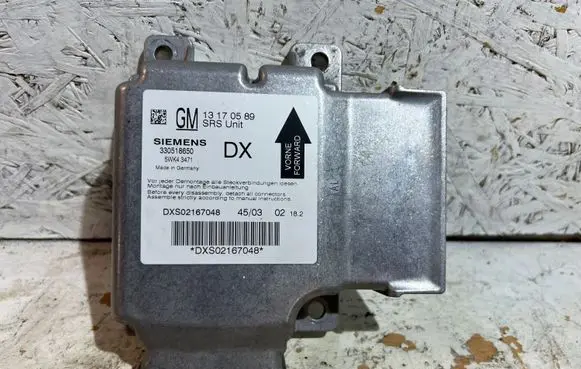 Opel Signum Airbag control unit/module 13170589