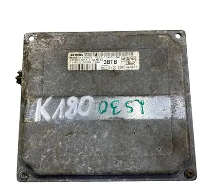 Ford Focus Engine control unit/module 4S6112A650NB 3BTB S120977013C
