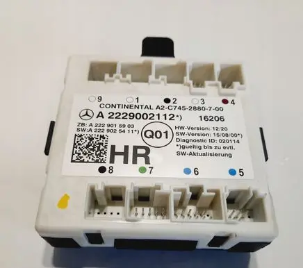 Mercedes-Benz C W205 Door control unit/module A2229002112