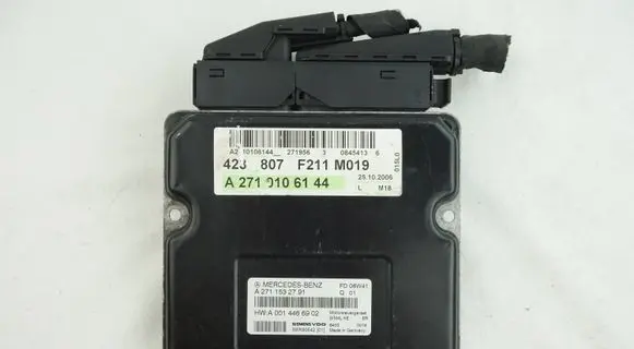 Mercedes-Benz E W211 Engine control unit/module A2711532791 A0014466902 5WK90542