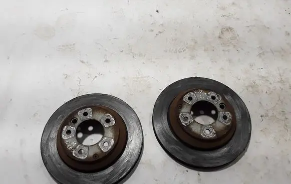 Porsche Cayenne (92A) Rear brake disc 95535240131
