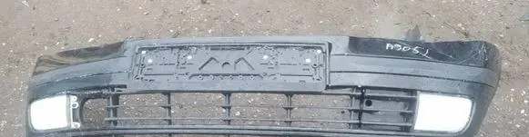 Skoda Octavia Mk2 (1Z) Front bumper juodas
