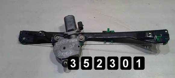 Fiat Punto (188) Front door window regulator with motor 37.101.001