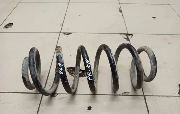 Front coil spring