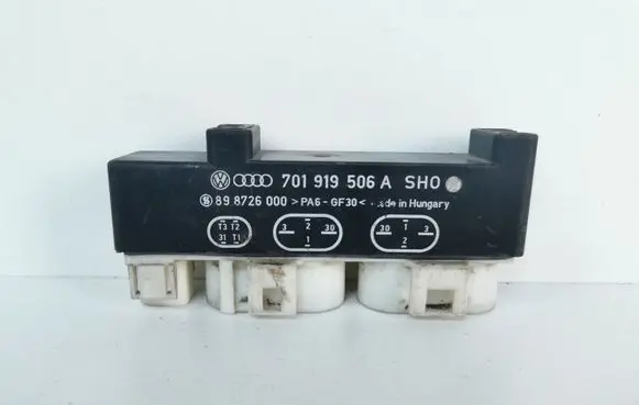 Volkswagen Sharan Coolant fan relay 701919506A 898726000