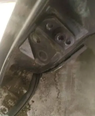 Audi A6 S6 C6 4F Rear door lower hinge
