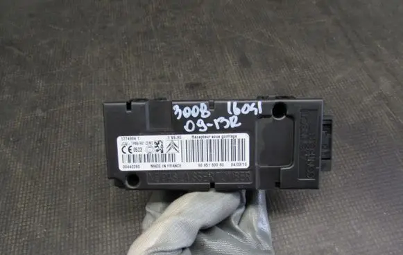 Peugeot 3008 I Bluetooth control unit module 9665183080