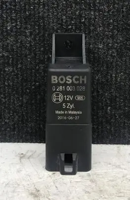 Volkswagen Crafter Glow plug pre-heat relay 0281003028