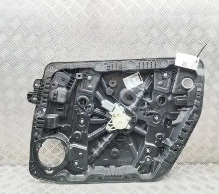 Front door window regulator with motor