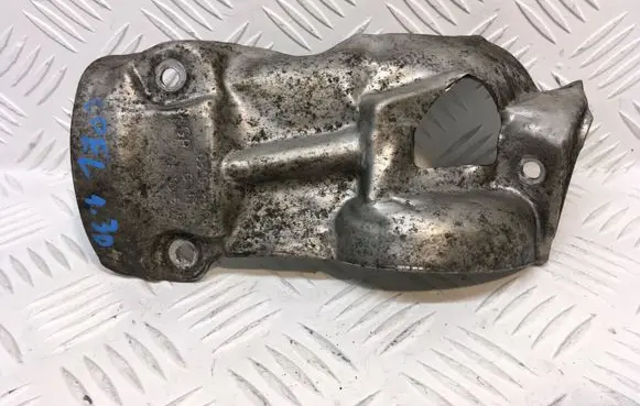 Opel Corsa D Exhaust heat shield 55195666