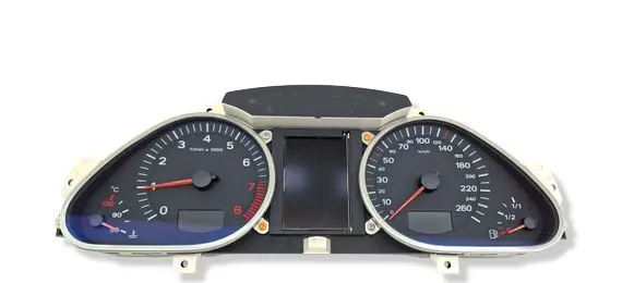 Audi A6 S6 C6 4F Speedometer (instrument cluster) 4F0920900M 4F0910900A