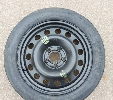BMW 5 E60 E61 R17 spare wheel 