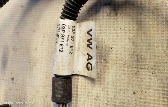 Volkswagen Polo V 6R Engine installation wiring loom 03P971612