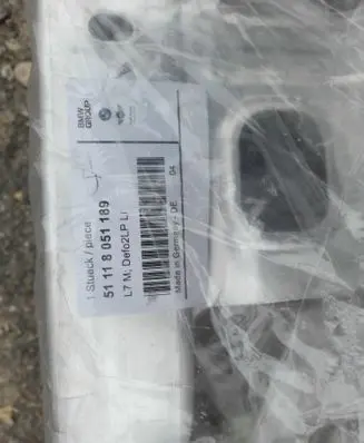 BMW 3 F30 F35 F31 Front bumper support beam 51118051189