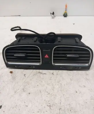 Volkswagen Golf VI Dash center air vent grill 5K0815736