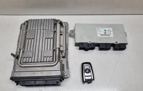 BMW 7 F01 F02 F03 F04 Engine ECU kit and lock set 7598345 9209654 61359209654