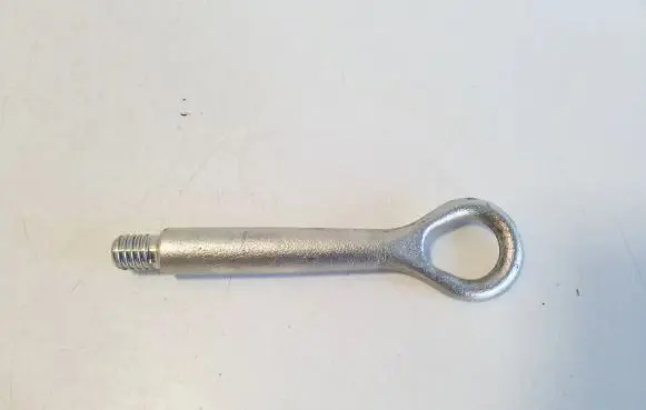 Towing hook eye
