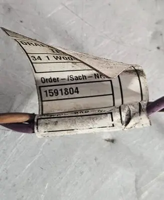 BMW 5 F10 F11 Positive cable (battery) 1591804