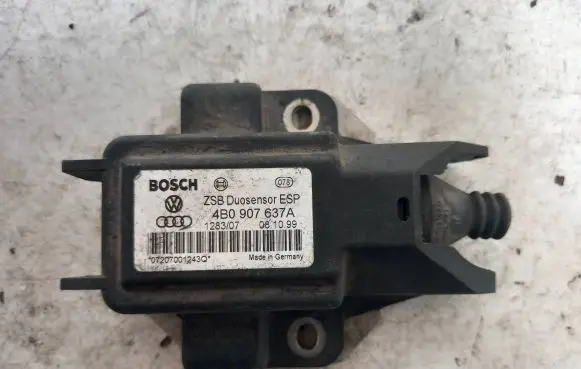 Audi A6 S6 C5 4B ESP acceleration yaw rate sensor 4b0907637a