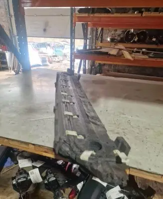 Front bumper foam support bar