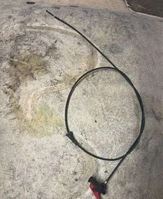 Citroen Berlingo Engine bonnet/hood lock release cable 