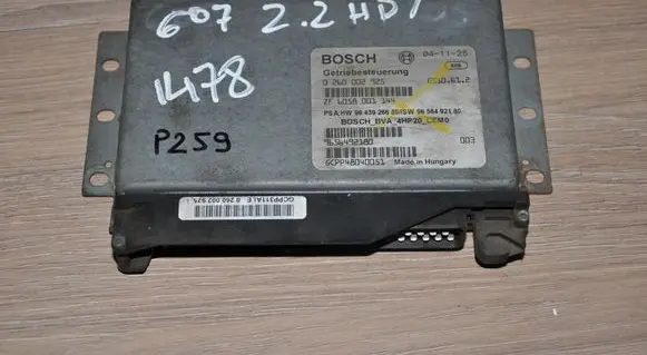 Gearbox control unit/module