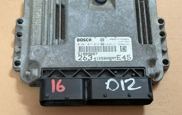 Fiat Doblo Engine control unit/module 0281017012 51889887 412580BAM