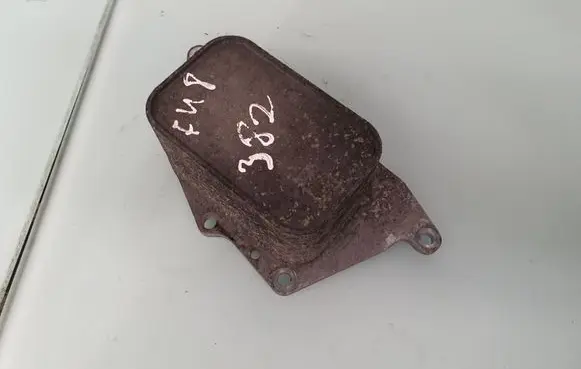 Oil filter mounting bracket