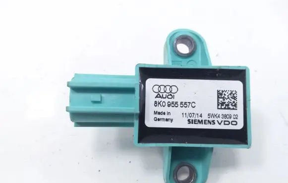 Audi A4 S4 B8 8K Airbag deployment crash/impact sensor 8K0955557