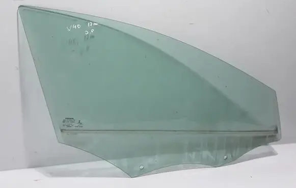 Volvo V40 Front door window glass four-door 31386763