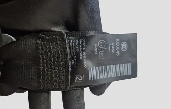 Citroen C5 Rear seatbelt 96561744XX