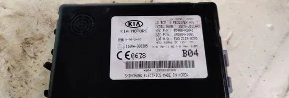 KIA Ceed Other control units/modules 116RA000385