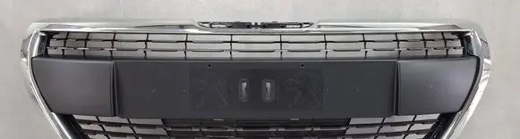 Peugeot 208 I Front bumper upper radiator grill 9810535677 1689236X 1615538X