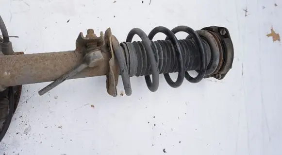 Audi A3 S3 8P Front shock absorber with coil spring MCPERSON