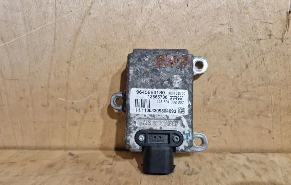 Peugeot 407 ESP acceleration yaw rate sensor 13665706 9645884180 448801002007
