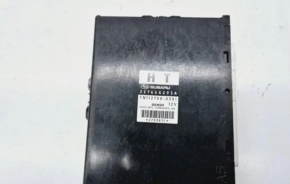 Subaru Outback Engine control unit/module 22765AC93A TN1127000381
