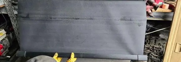 Volkswagen Touran III Parcel shelf load cover brak