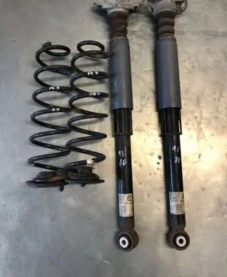 Audi A3 S3 8V Rear shock absorber with coil spring 5Q0512013DF 5Q0511121BA