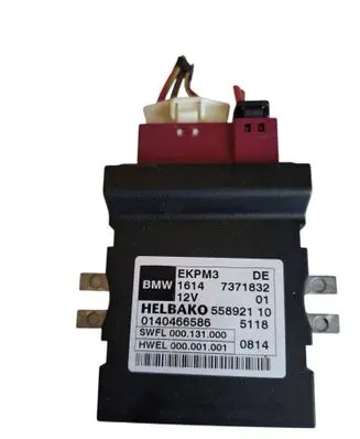 BMW 5 F10 F11 Fuel injection pump control unit/module 7371832 16147371832