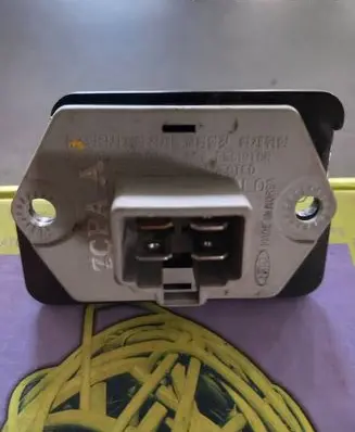 Hyundai Matrix Heater blower motor/fan resistor