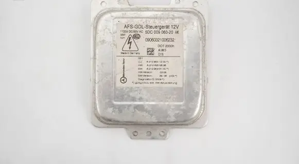 Mercedes-Benz E W212 Xenon control unit/module A2129001200 5DC009060 A2128205626