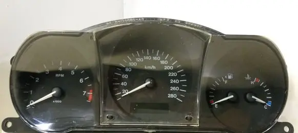 Jaguar XJ X308 Speedometer (instrument cluster) LNC4300BH KMH