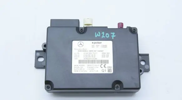 Mercedes-Benz E C207 W207 Other control units/modules A2429007001 A2429019000 A2429029500